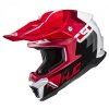 KASK MOTOCYKLOWY HJC C50 PRIMAL RED WHITE M